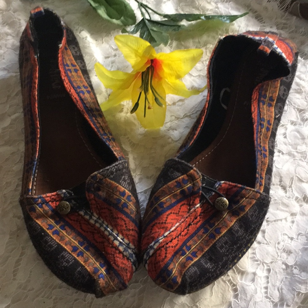 Mad Love Boho Canvas Shoes